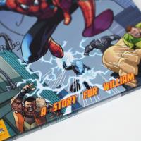 Personalised Marvel Spiderman Beginnings Softback Story Book Extra Image 2 Preview